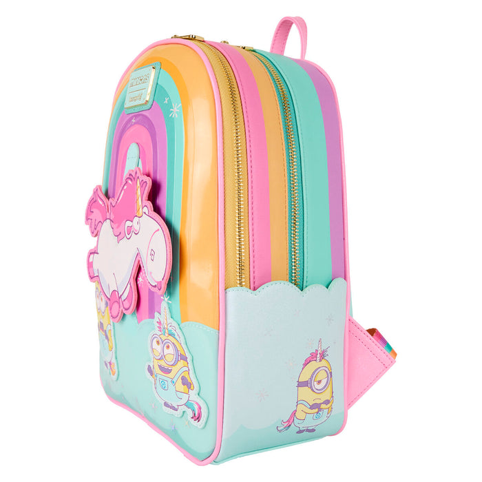 Loungefly Minions Fluffy Unicorn backpack 30cm-3