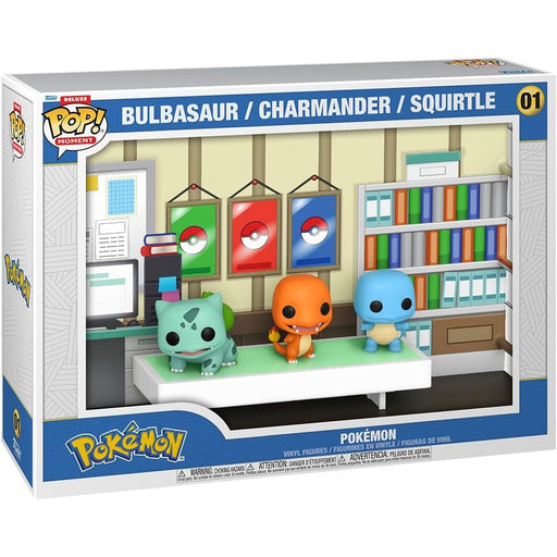 POP figure Moments Deluxe Pokemon 1996 Bulbasaur Charmander Squirtle-1