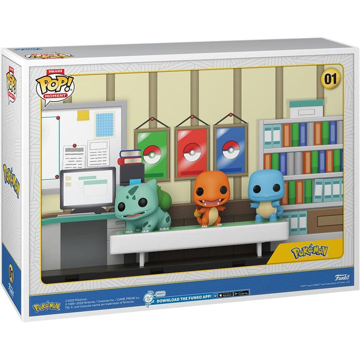 POP figure Moments Deluxe Pokemon 1996 Bulbasaur Charmander Squirtle-3