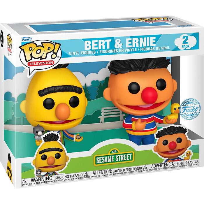POP Pack 2 figures Sesame Street Bert & Bernie Exclusive-2