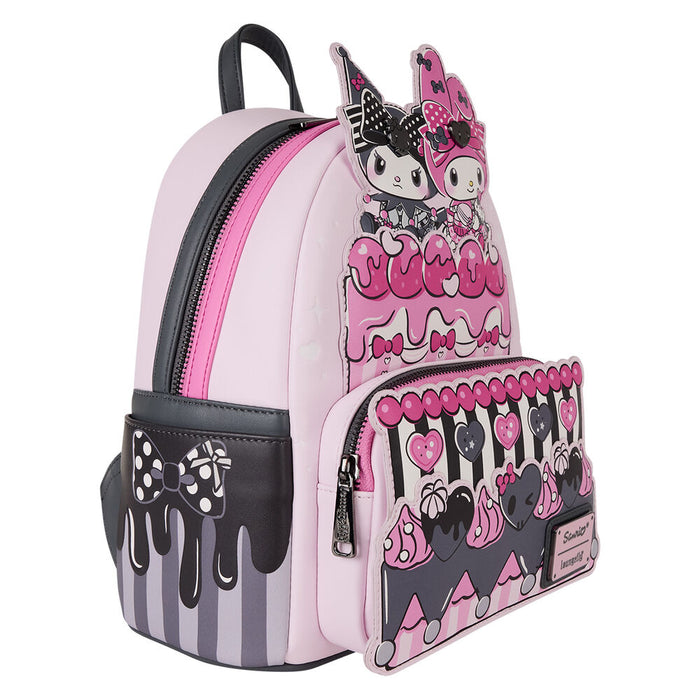 Loungefly Sanrio My Melody and Kuromi backpack 26cm-3
