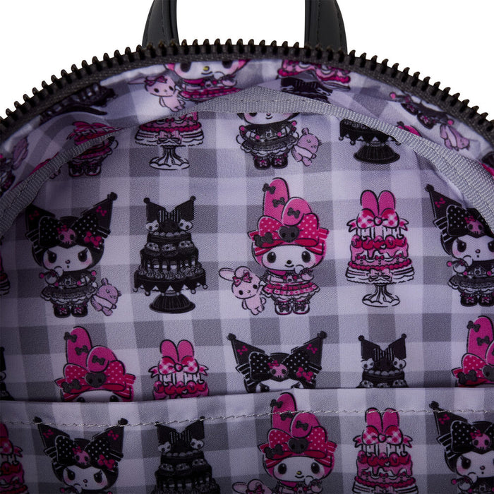 Loungefly Sanrio My Melody and Kuromi backpack 26cm-5