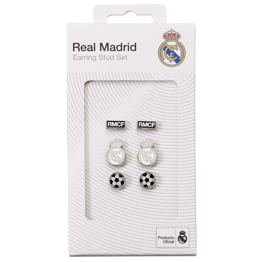 Real Madrid set 3 Pairs of earrings-1