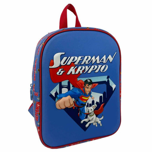 DC Comics Superman & Krypto 3D backpack 30cm-1