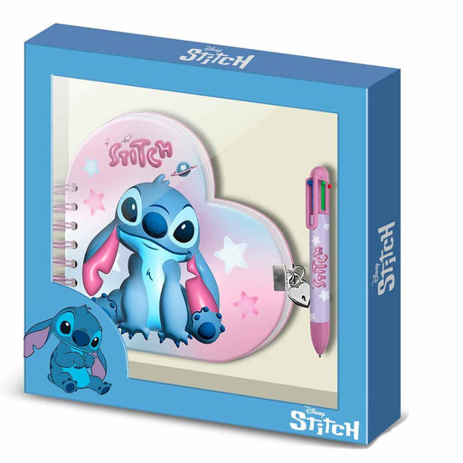 Disney Stitch Diary + pen-1