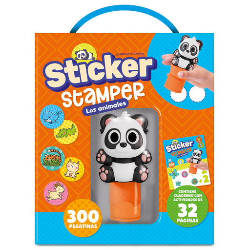 Animals Sticker Stamper kit-1
