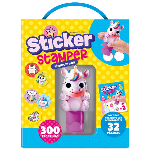 Unicorns Sticker Stamper kit-1