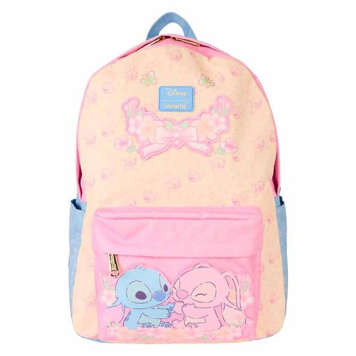 Loungefly Disney Stitch - Stitch & Angel nylon backpack 43cm-1