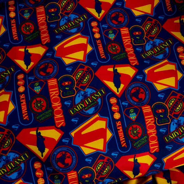 Loungefly Marvel Superman nylon backpack 43cm-4