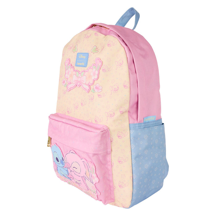 Loungefly Disney Stitch - Stitch & Angel nylon backpack 43cm-2