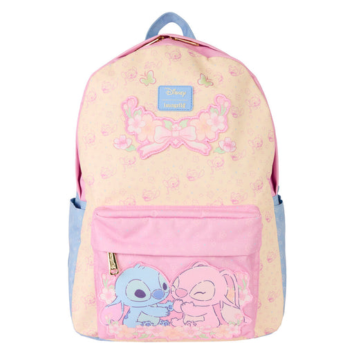 Loungefly Disney Stitch - Stitch & Angel nylon backpack 43cm-1