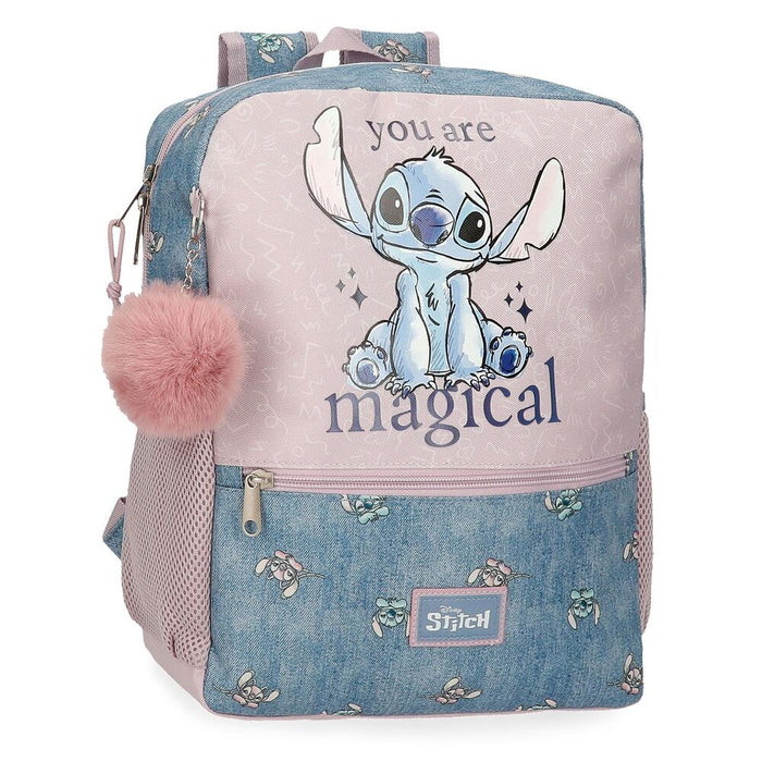 Disney Stitch You Are Magical adaptable backpack 33cm-1
