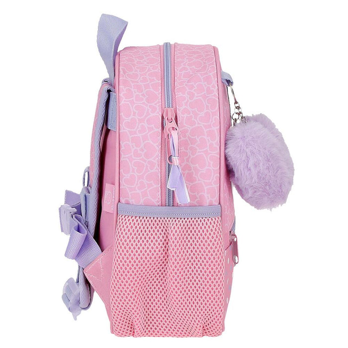 Hello Kitty Hearts &#38; Dots adaptable backpack 25cm-2