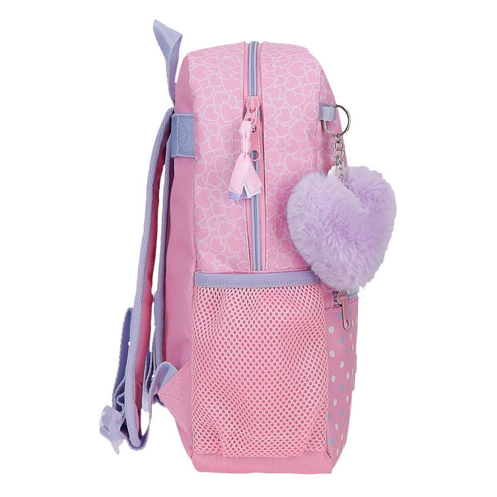 Hello Kitty Hearts &#38; Dots adaptable backpack 33cm-2