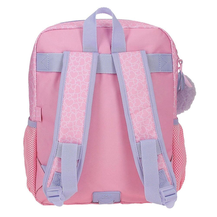 Hello Kitty Hearts &#38; Dots adaptable backpack 33cm-3