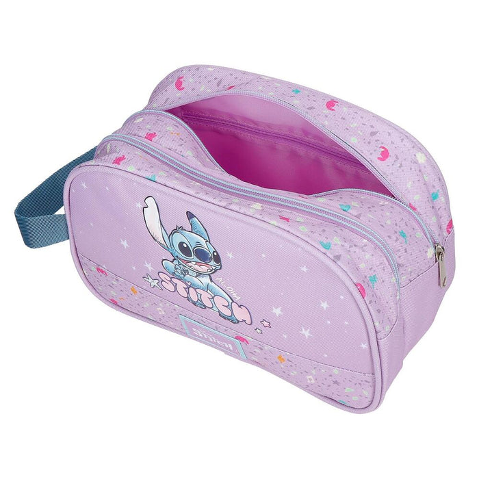 Disney Stitch Lovely double pencil case-4