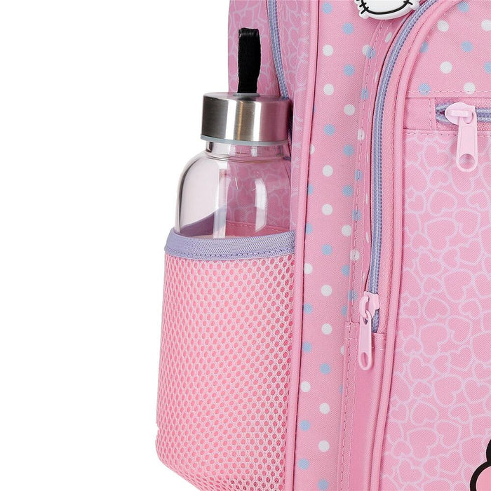 Hello Kitty Hearts &#38; Dots adaptable backpack 33cm-5