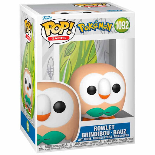 POP figure Pokemon Rowlet - Brindibou - Bauz-1