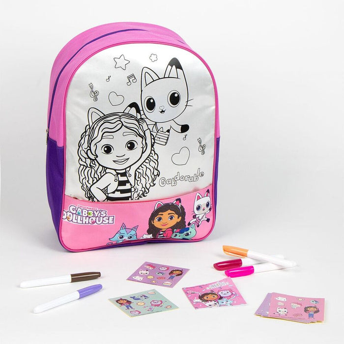 Gabbys Doll House Diy backpack set-3