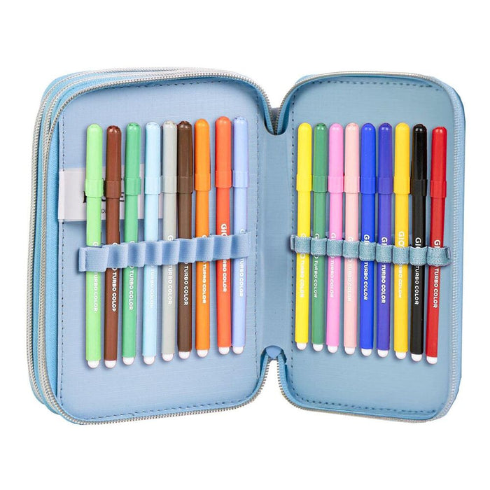 Disney Frozen triple pencil case-2