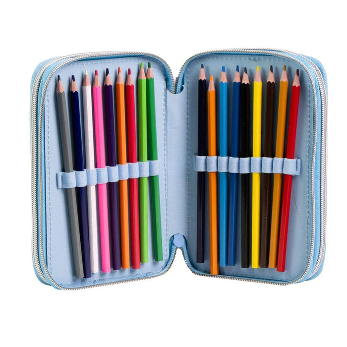 Disney Frozen triple pencil case-4