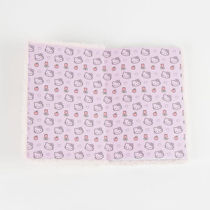 Hello Kitty plush notebook-4