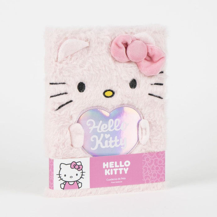 Hello Kitty plush notebook-5