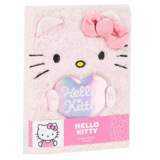 Hello Kitty plush notebook-1