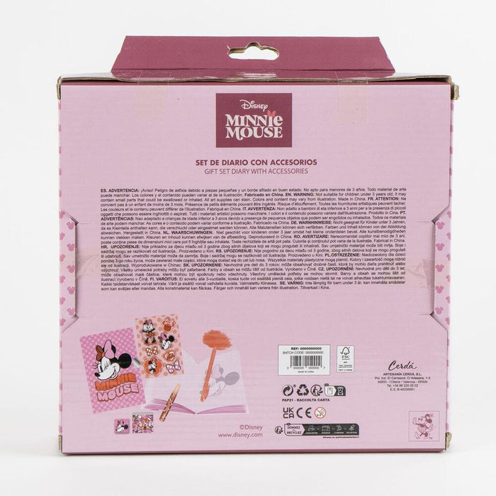 Disney Minnie Diary set-3