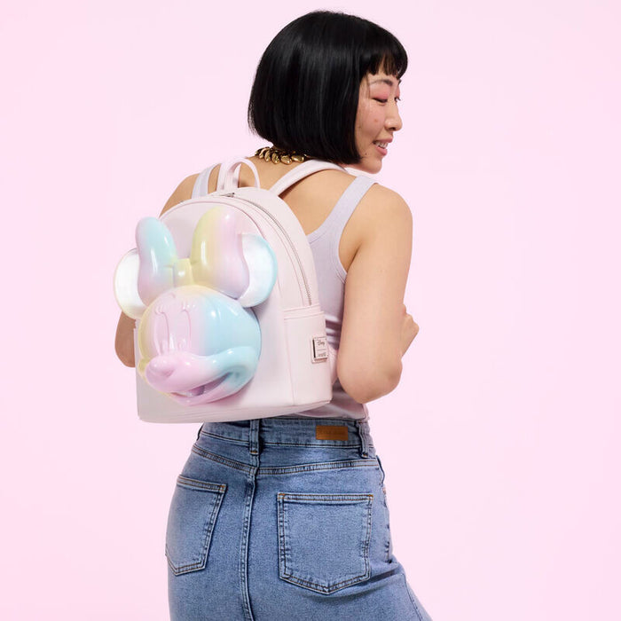 Loungefly Disney Minnie Mouse Mouse Pastel Tie-Dye backpack 31cm-3