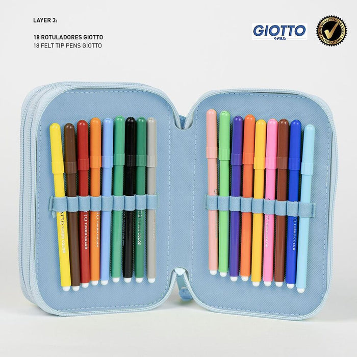 Bluey triple pencil case-5