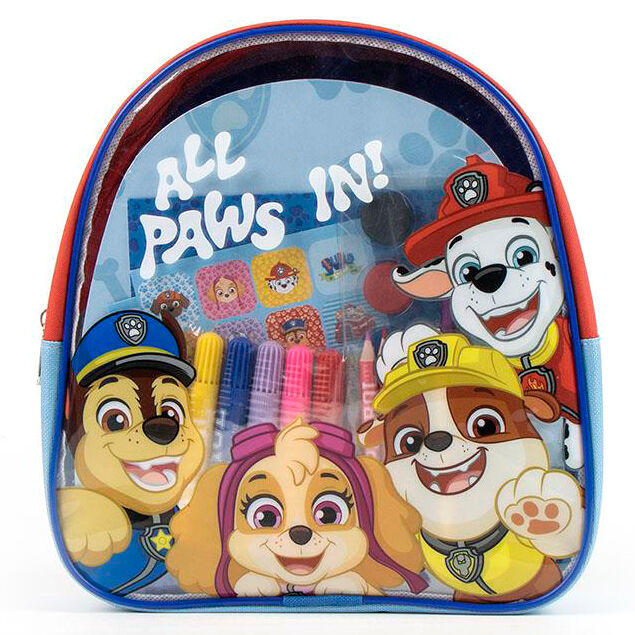 Paw Patrol backpack stationery set-3