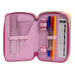 Barbie triple pencil case-5