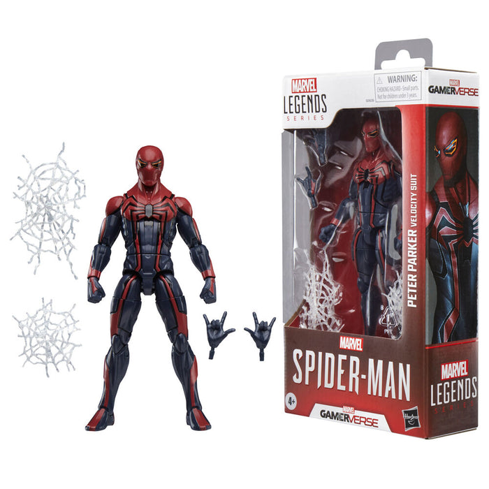Marvel Legends Series Gamerverse Spider-Man Velocity Suit Peter Parker figure 15cm-2