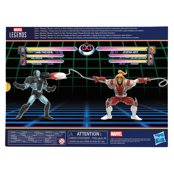 Marvel Legends Series Gamerverse Marvel's War Machine vs Marvel's Omega Red blister 2 figures 15cm-3