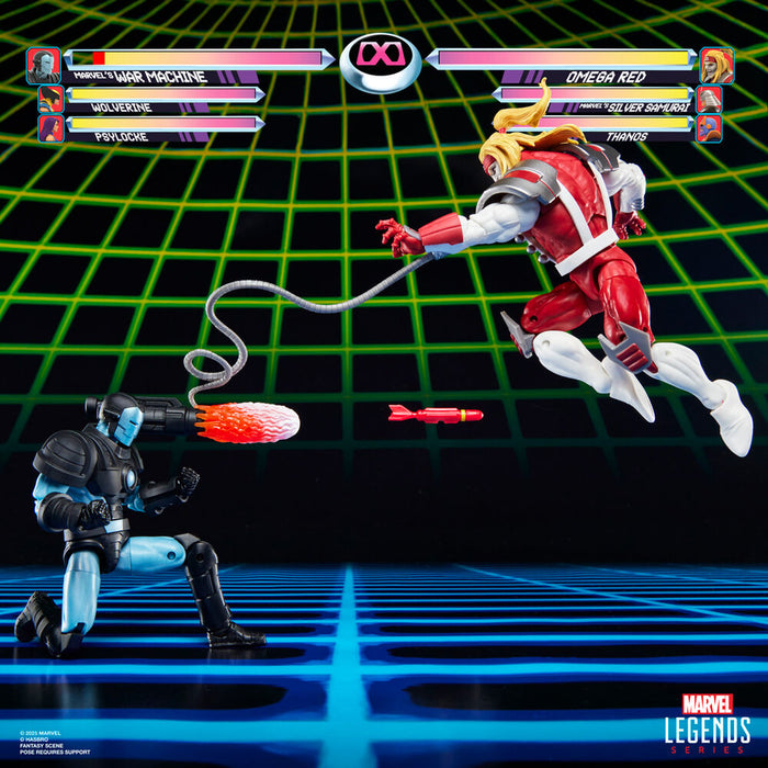 Marvel Legends Series Gamerverse Marvel's War Machine vs Marvel's Omega Red blister 2 figures 15cm-5