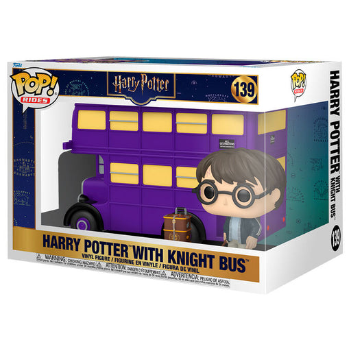 POP figure Rides Super Deluxe Harry Potter - Harry Potter with Knight Bus-1