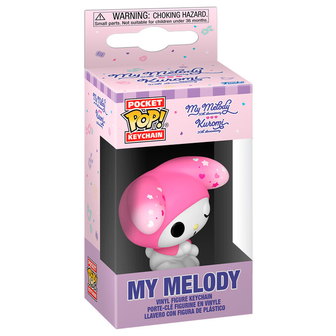 Pocket POP Keychain Hello Kitty 50th Anniversary My Melody-1