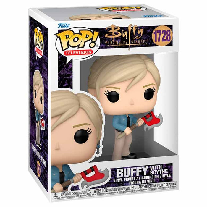 POP figure Buffy The Vampire Slayer Buffy with Scythe-2