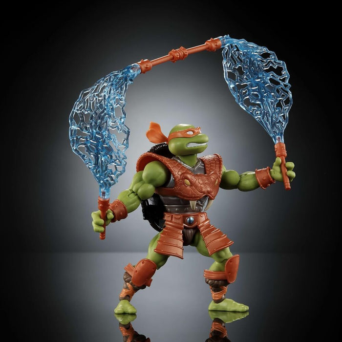 Masters of the Universe Turtles of Grayskull Michelangelo figure 14cm-3
