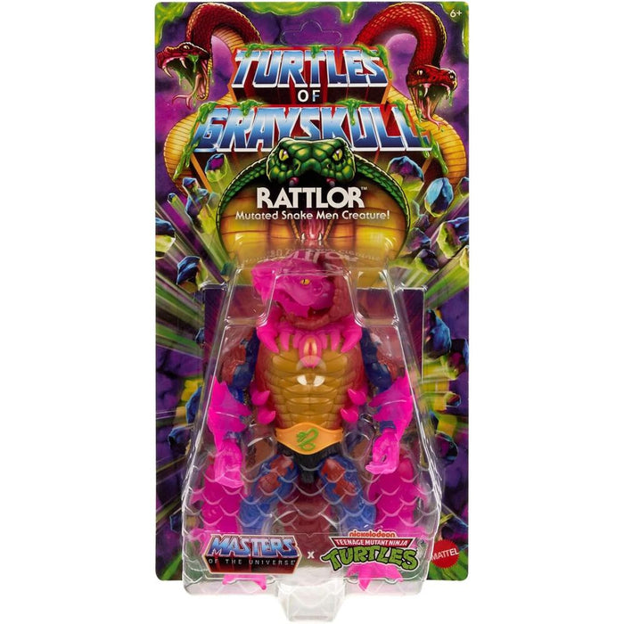 Masters of the Universe Turtles of Grayskull Rattlor figure 14cm-3
