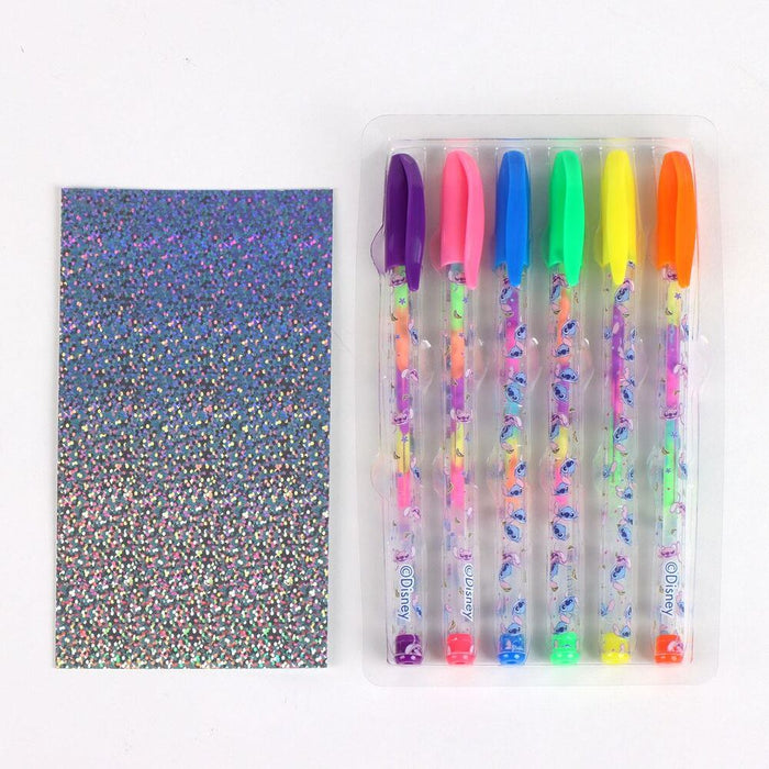 Disney Stitch pack 6 gel pens-3