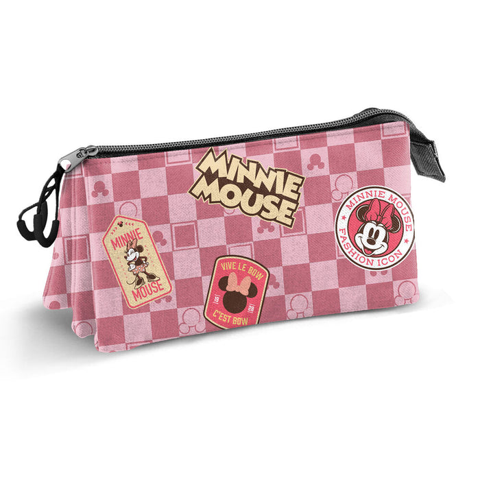 Disney Minnie Journey triple pencil case-4