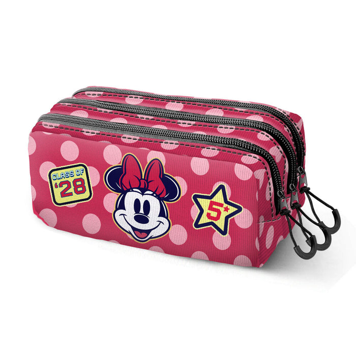 Disney Minnie Class triple pencil case-2