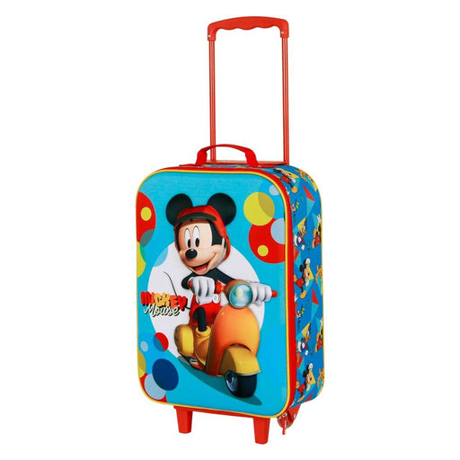 Disney Mickey Scooter 3D Trolley suitcase 52cm-1
