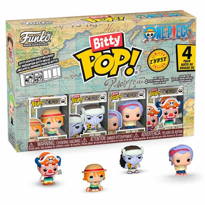 Blister 4 figures Bitty POP One Piece Nami-2