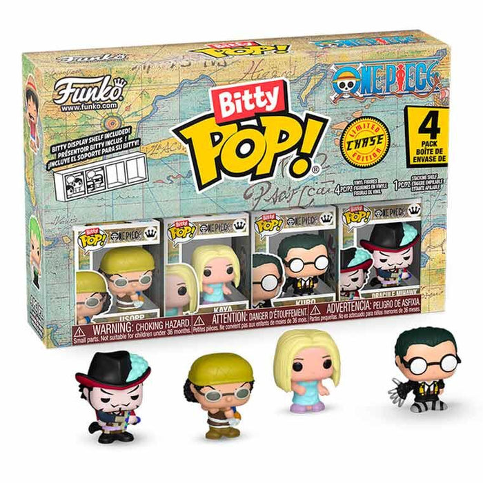 Blister 4 figures Bitty POP One Piece Usopp-2