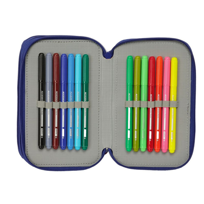 F.C. Barcelona 25/26 triple pencil case 37pcs-6