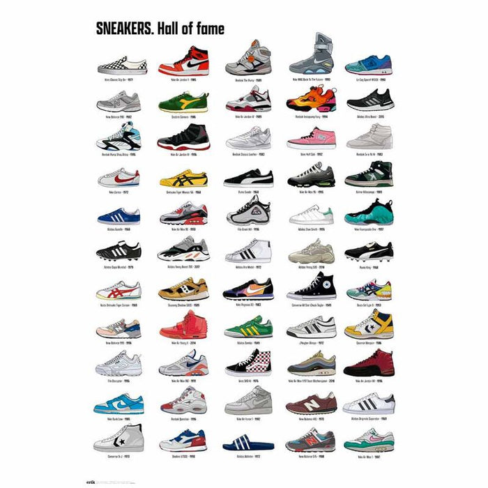 Sneakers Hall of Fame poster-1