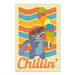 Disney Stitch Chillin poster-1